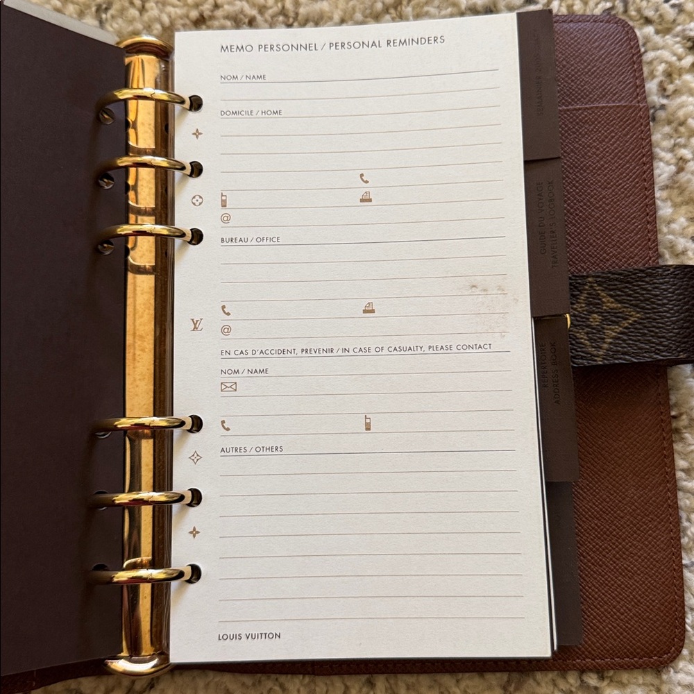 Louis Vuitton Brown Monogram MM Agenda - Picture 13 of 16